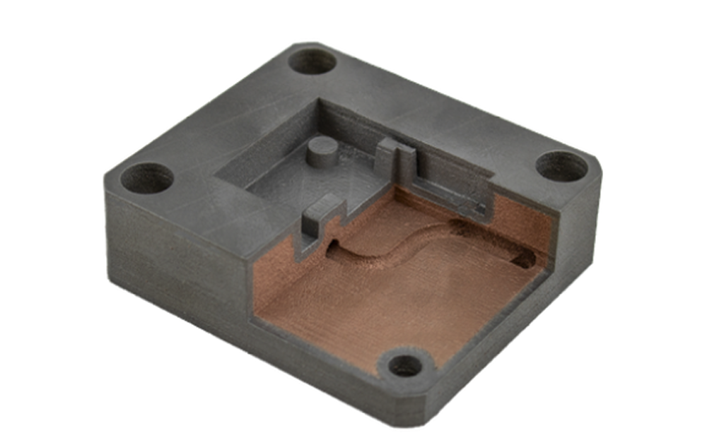 Injection Mold Insert 3D Metal Printed Multi Material